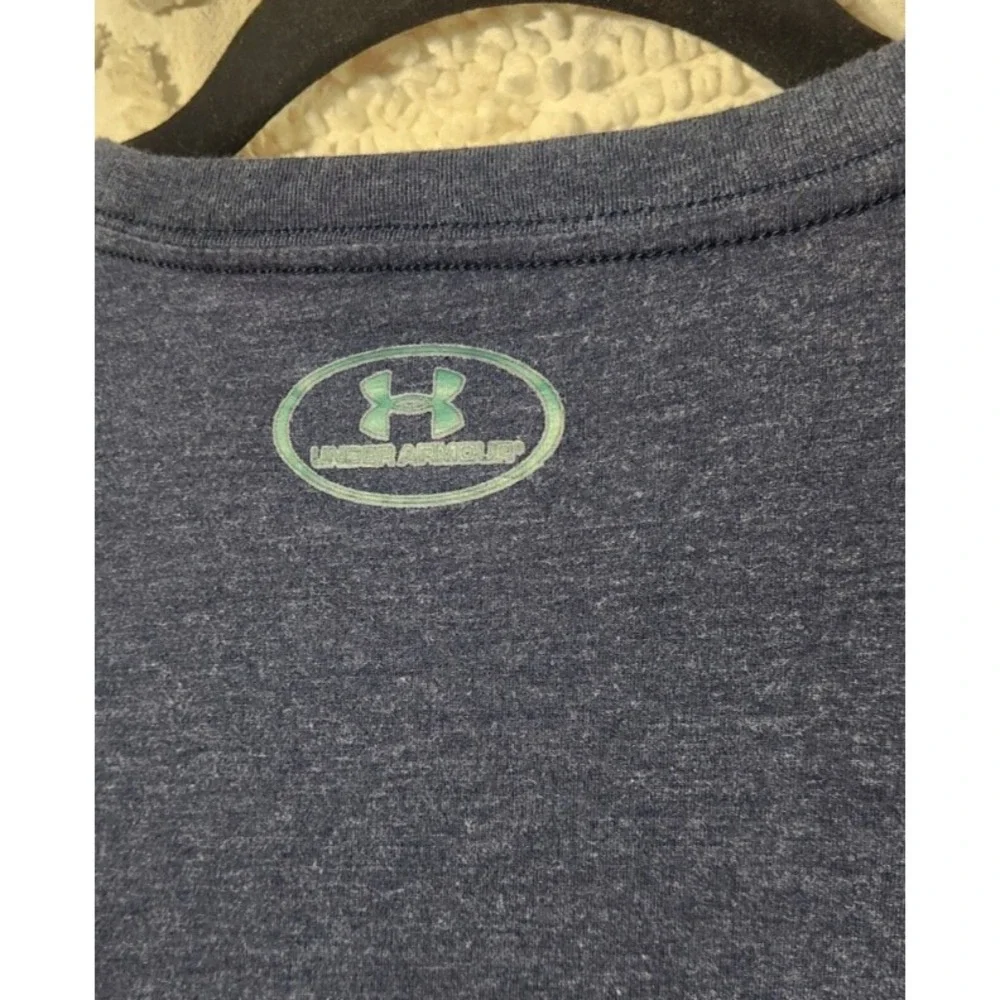 Under Armour Mens I Hunt Long Sleeve Tee Size XL Navy Blue Casual‎ Lounge